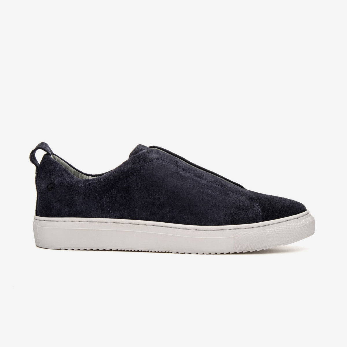 Navy Suede-
