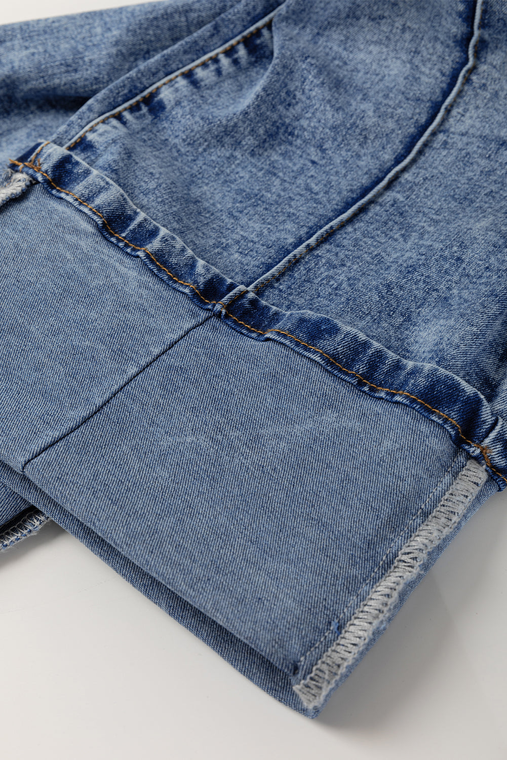 Threaded Pear Aria Straight High Waist Jeans