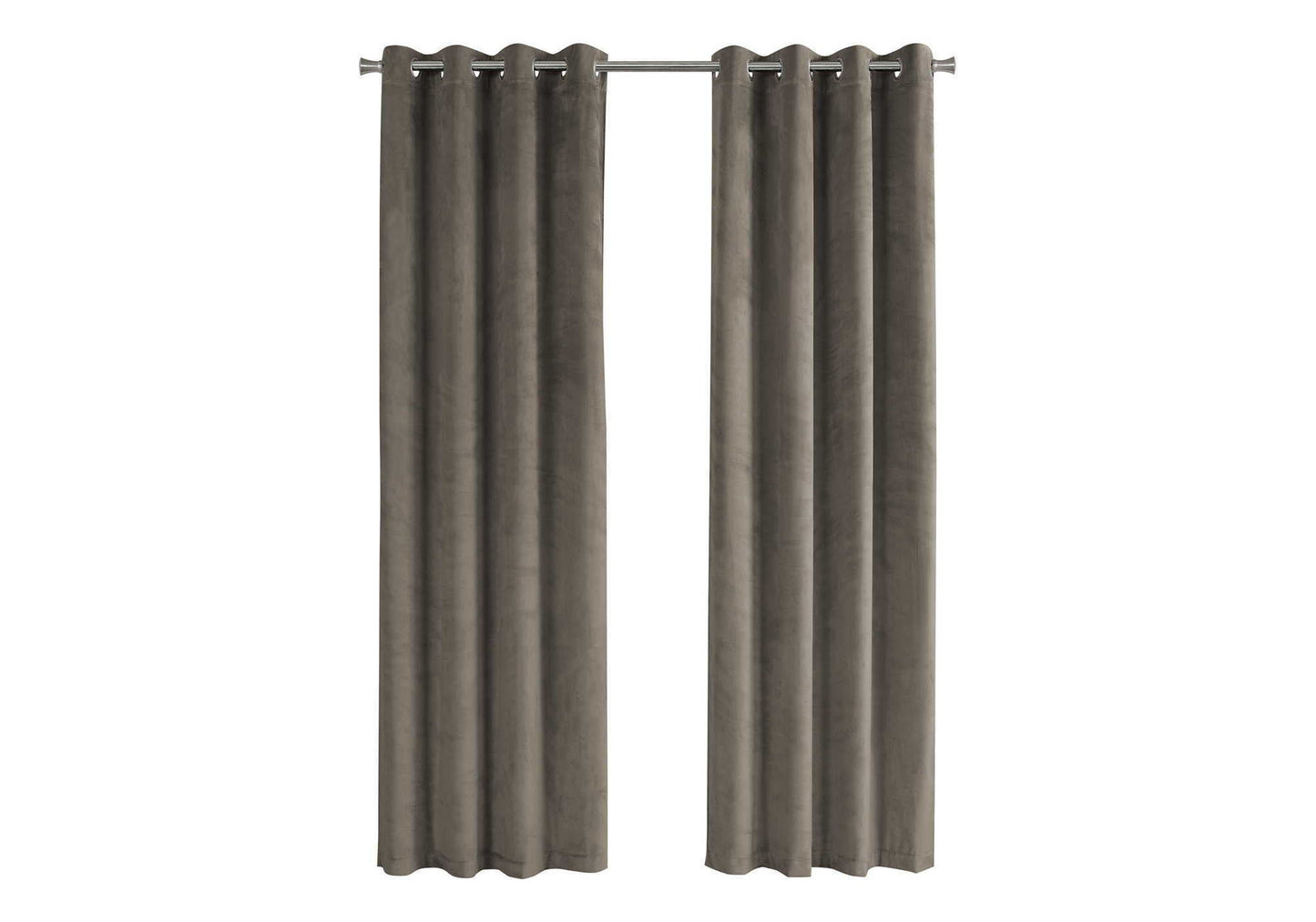 2 Pieces Set, Curtain Panel, Room Darkening, Grommet, Contemporary & Modern by Couch