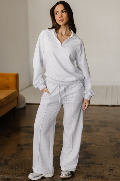 Threaded Pear Nina Drawstring Sweatpants Set