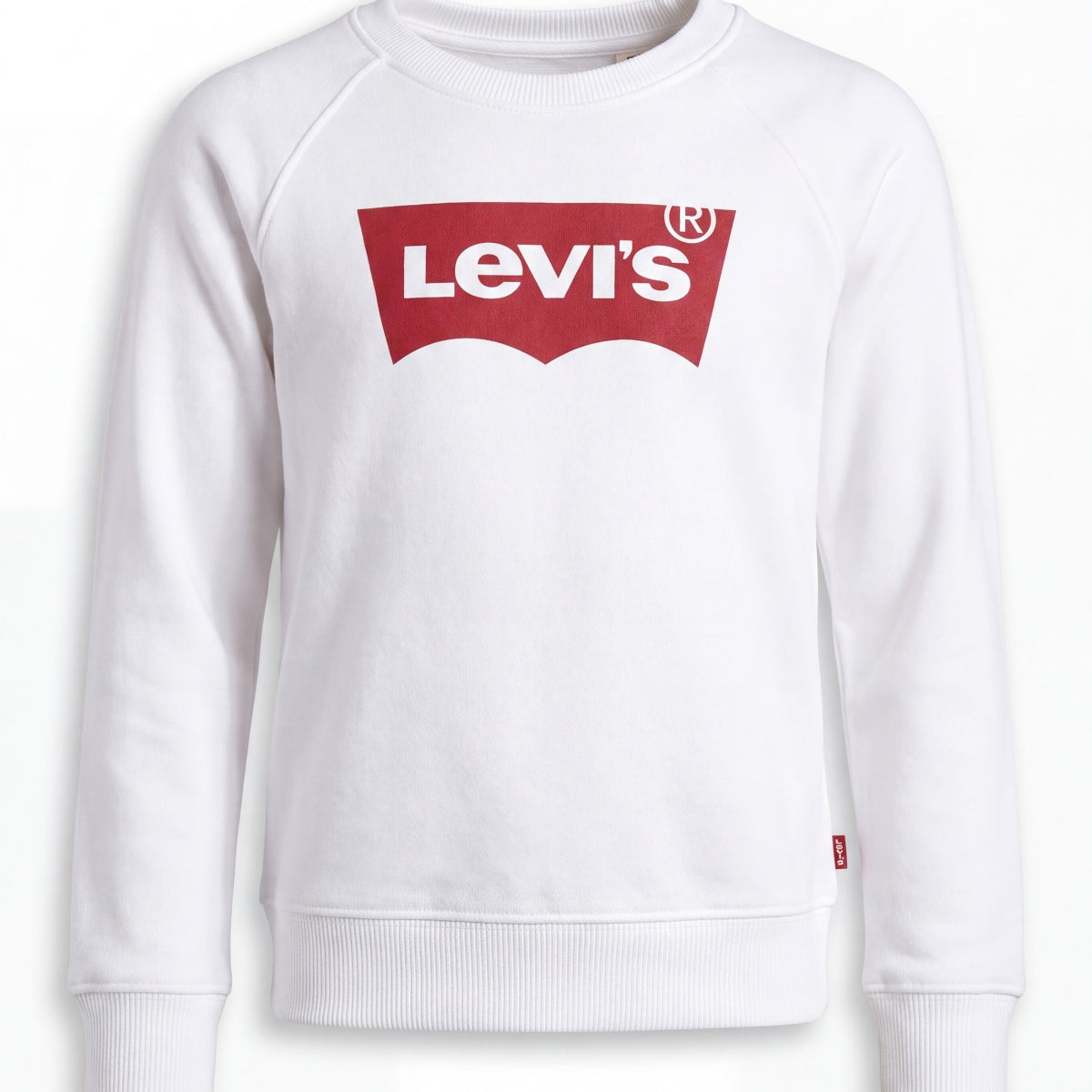 Levi's Toddler Boys' Logo Crewneck Sweatshirt - White