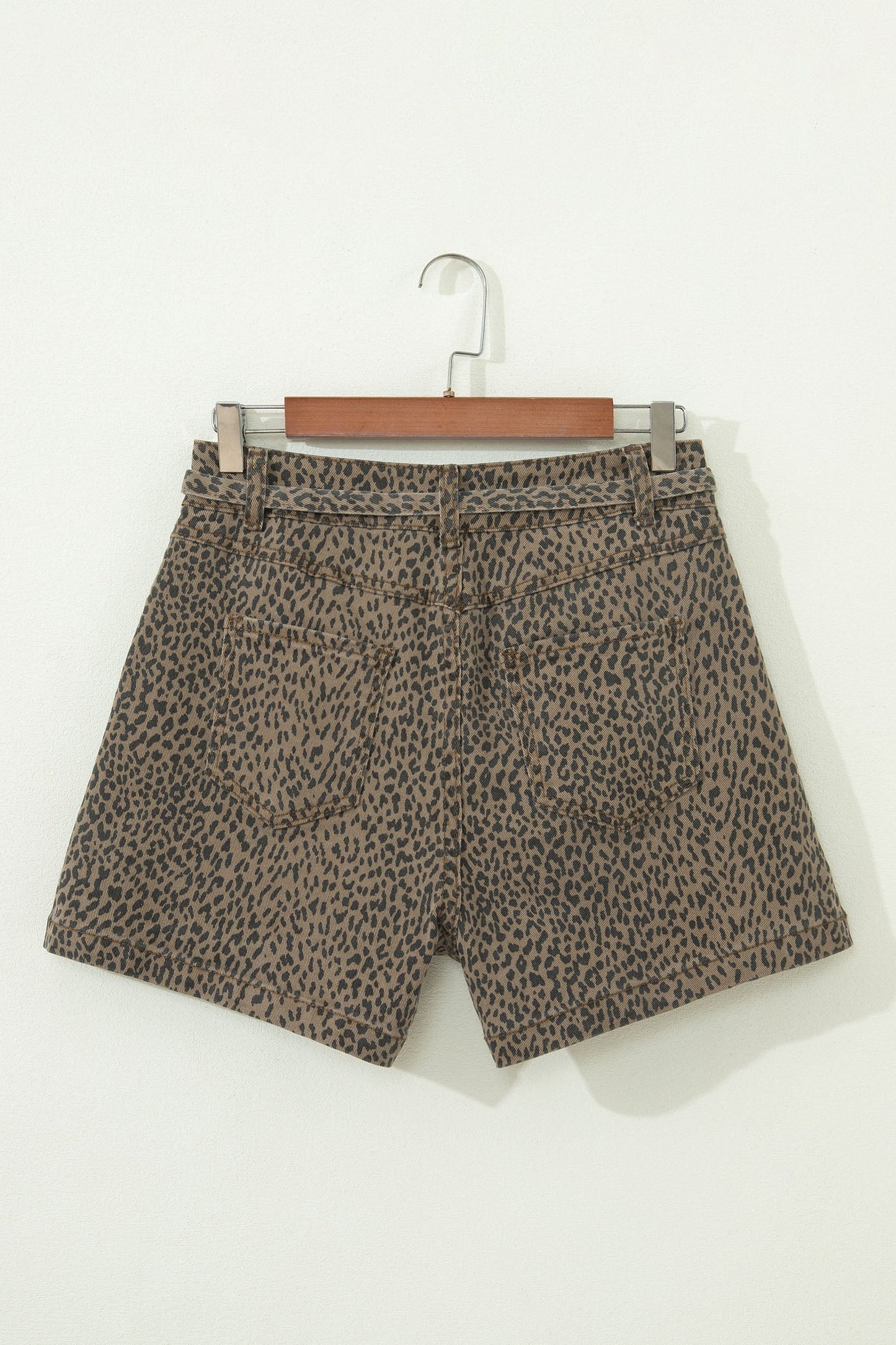 Threaded Pear Faith Print Loose Shorts