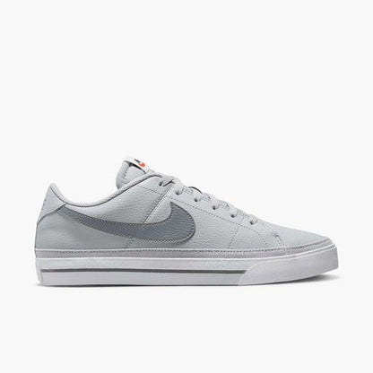 Nike Court Legacy Men's Sneakers — Smoke Grey Leather Low-Top