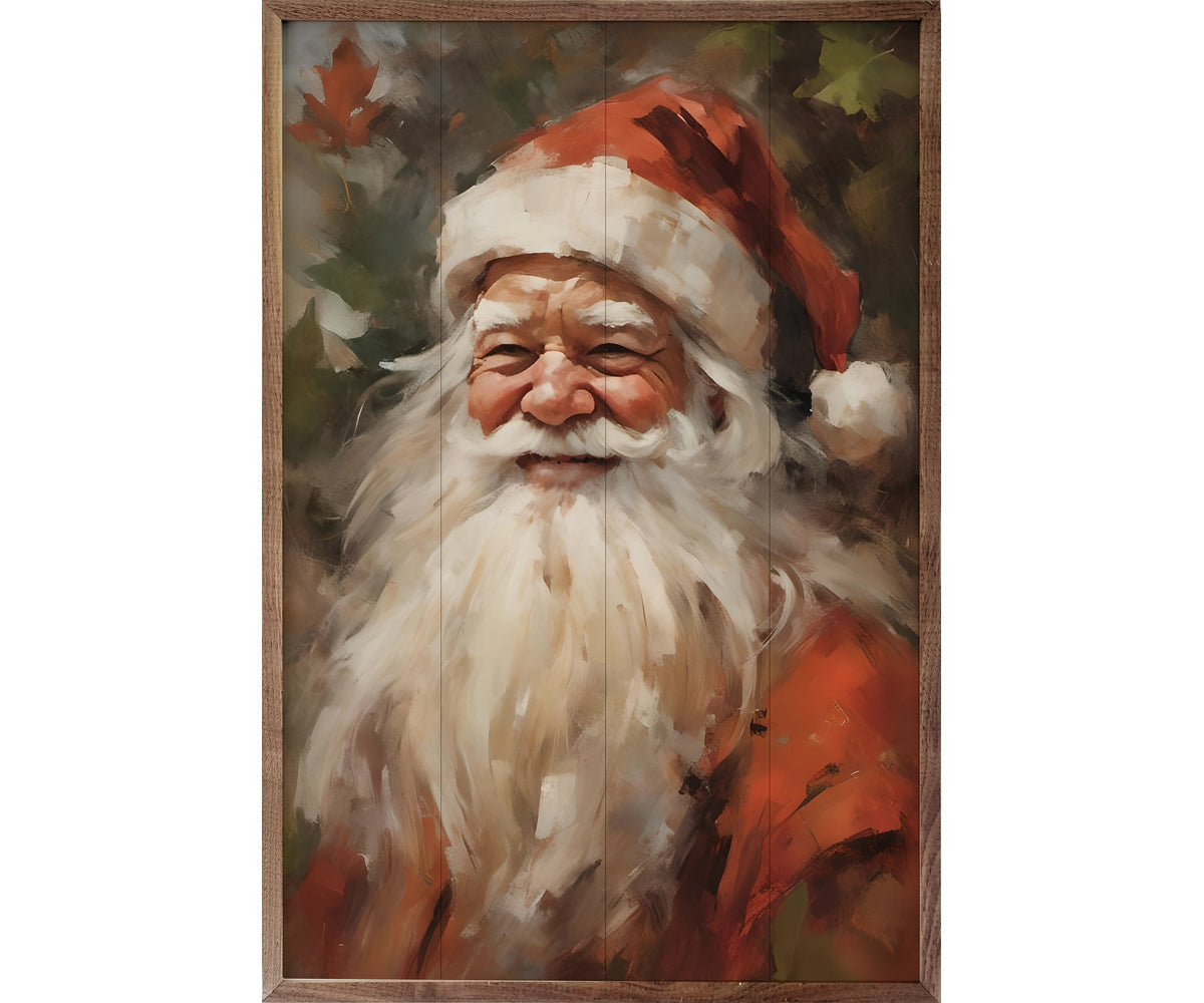 Kendrick Home Santa Portrait In Red