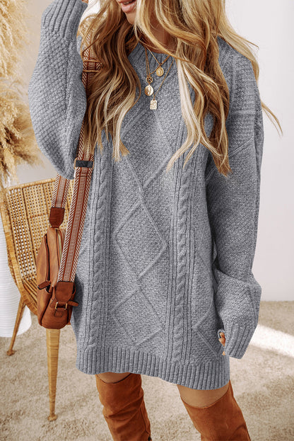 Threaded Pear Adalee Shoulder Loose Fit Sweater
