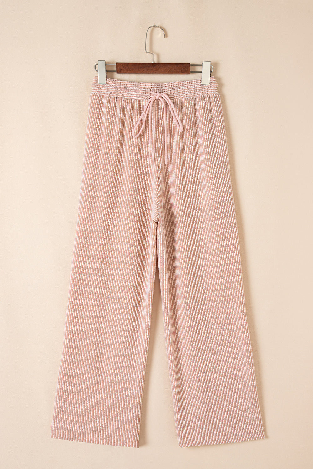 Threaded Pear Leilany Corded Knit Short Sleeve Set