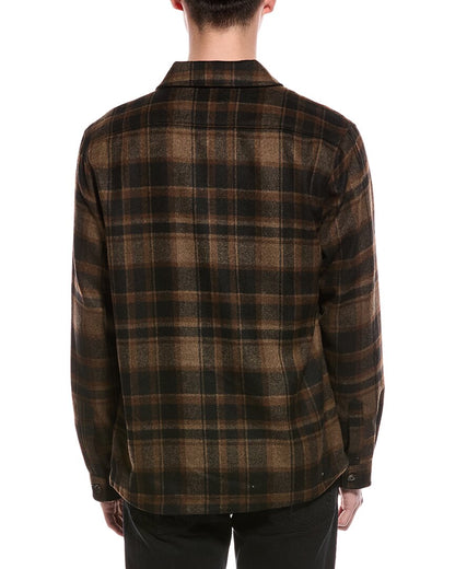 BROWN PLAID-