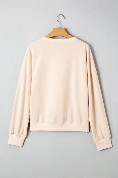 Threaded Pear Avery Drop Shoulder Casual Top