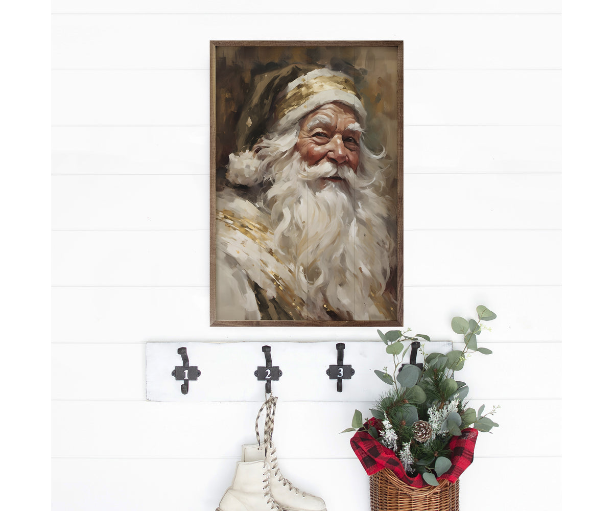 Kendrick Home Santa In Gold With Gold