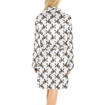 Baha Ranch Rodeo Cowboy Western Robe