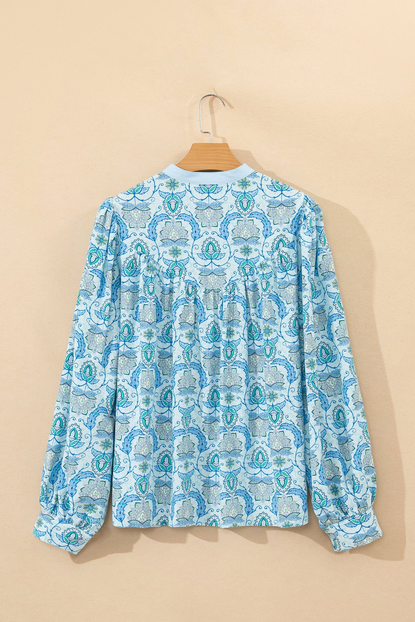 Threaded Pear Micah Puff Sleeve Loose Shirt