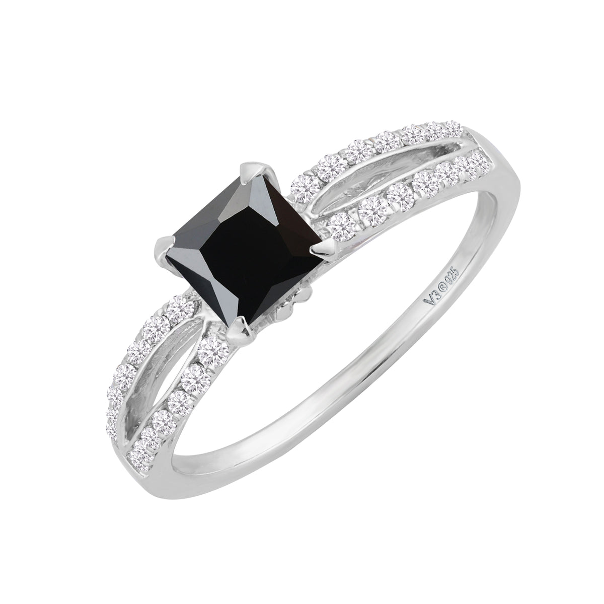 Black White-