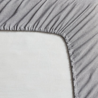 Bamboo 2000 Thread Count 6-Piece Chambray Sheet Set With SnugGrip