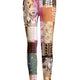 Brown Multicolor Patchwork Print 2