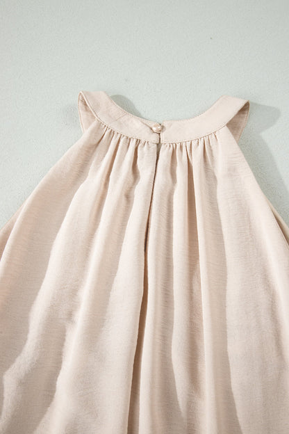 Threaded Pear Ensley Loose Halter Summer Dress