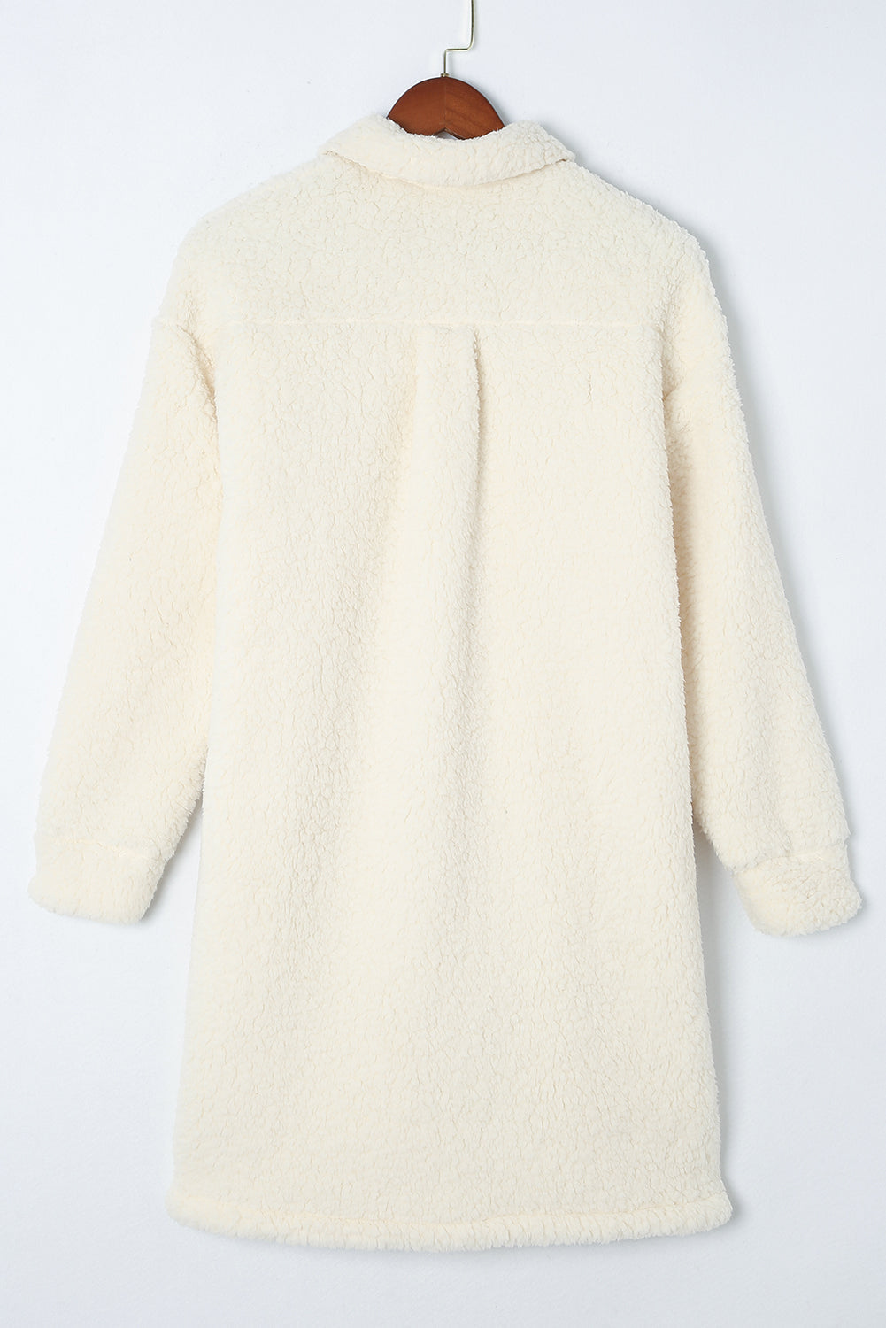 Threaded Pear Olivia Single Breasted Teddy Coat