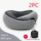 Flower Grey velero Style 2pcs