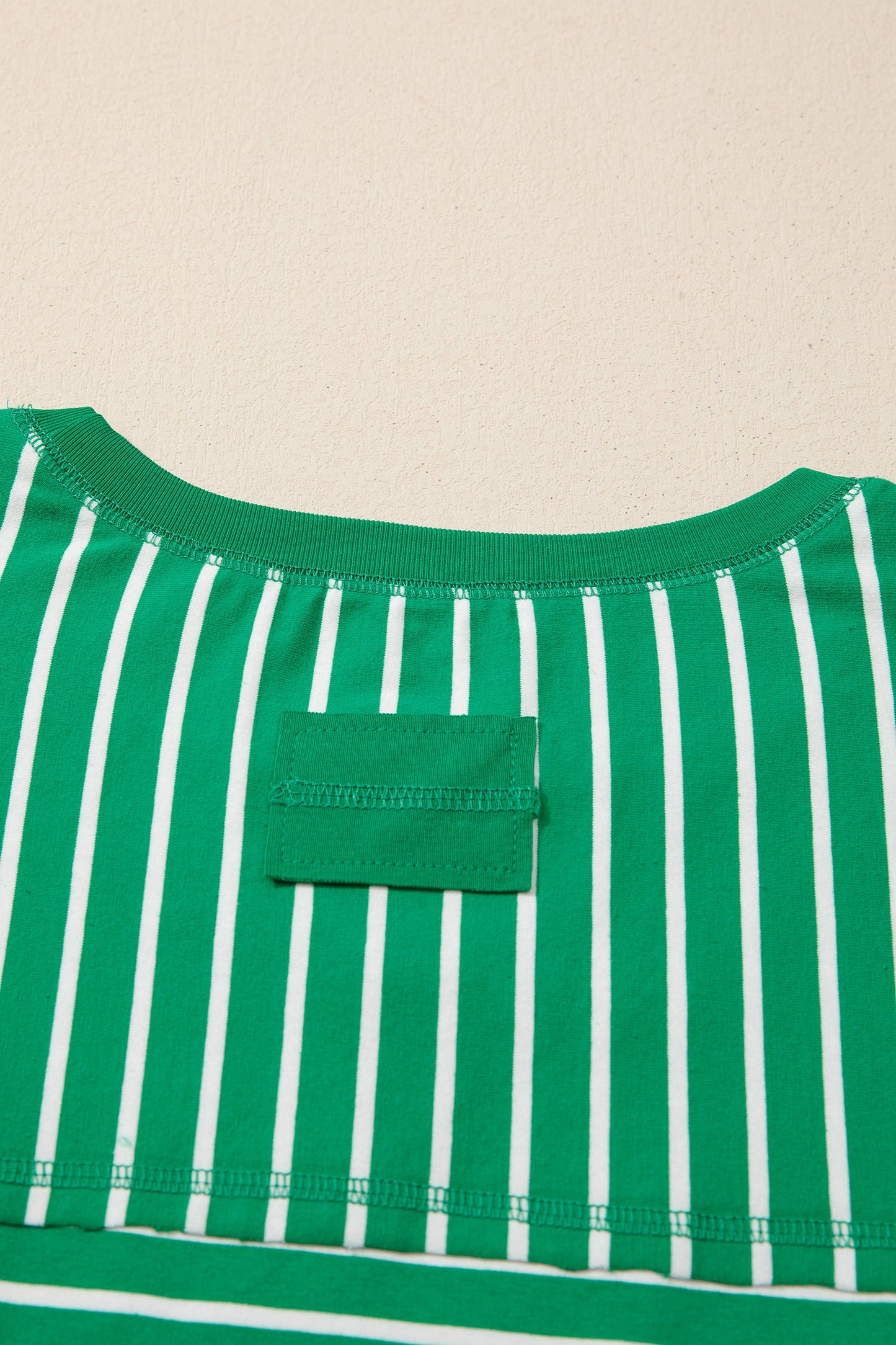Threaded Pear Madilynn Detail Half Sleeve Tee