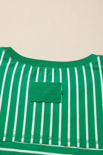 Threaded Pear Madilynn Detail Half Sleeve Tee