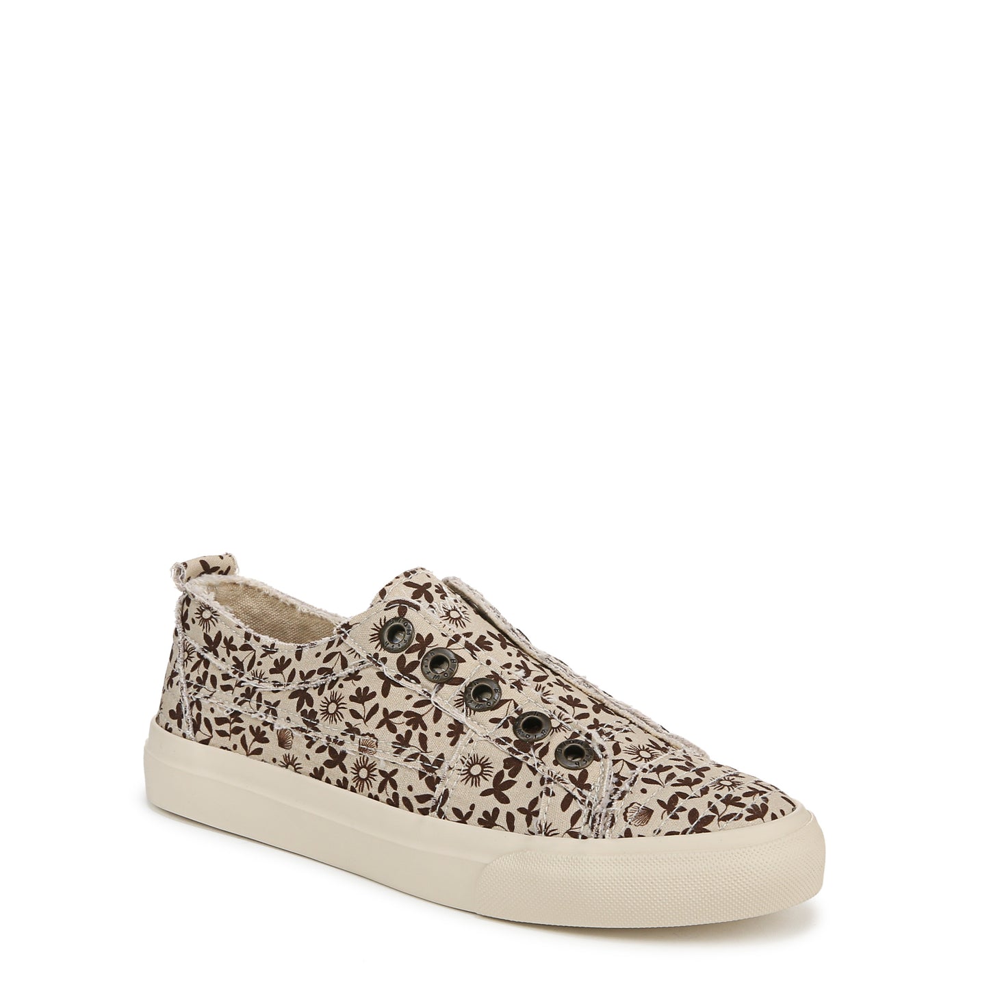 Brown Coastal Whimsy Canvas