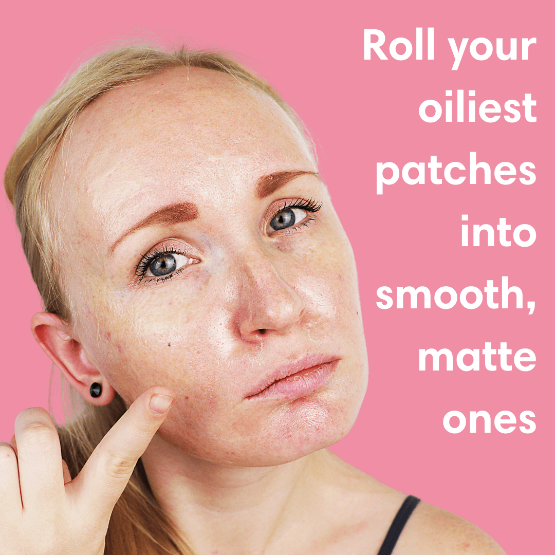 Oil Absorbing Volcanic Roller | Reusable Shine Control Face Roller