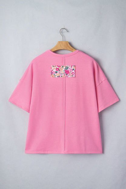 Threaded Pear Adriana Big Flower Oversize Tee