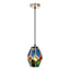 Blue / Amber / Multi-Colored / Nickel