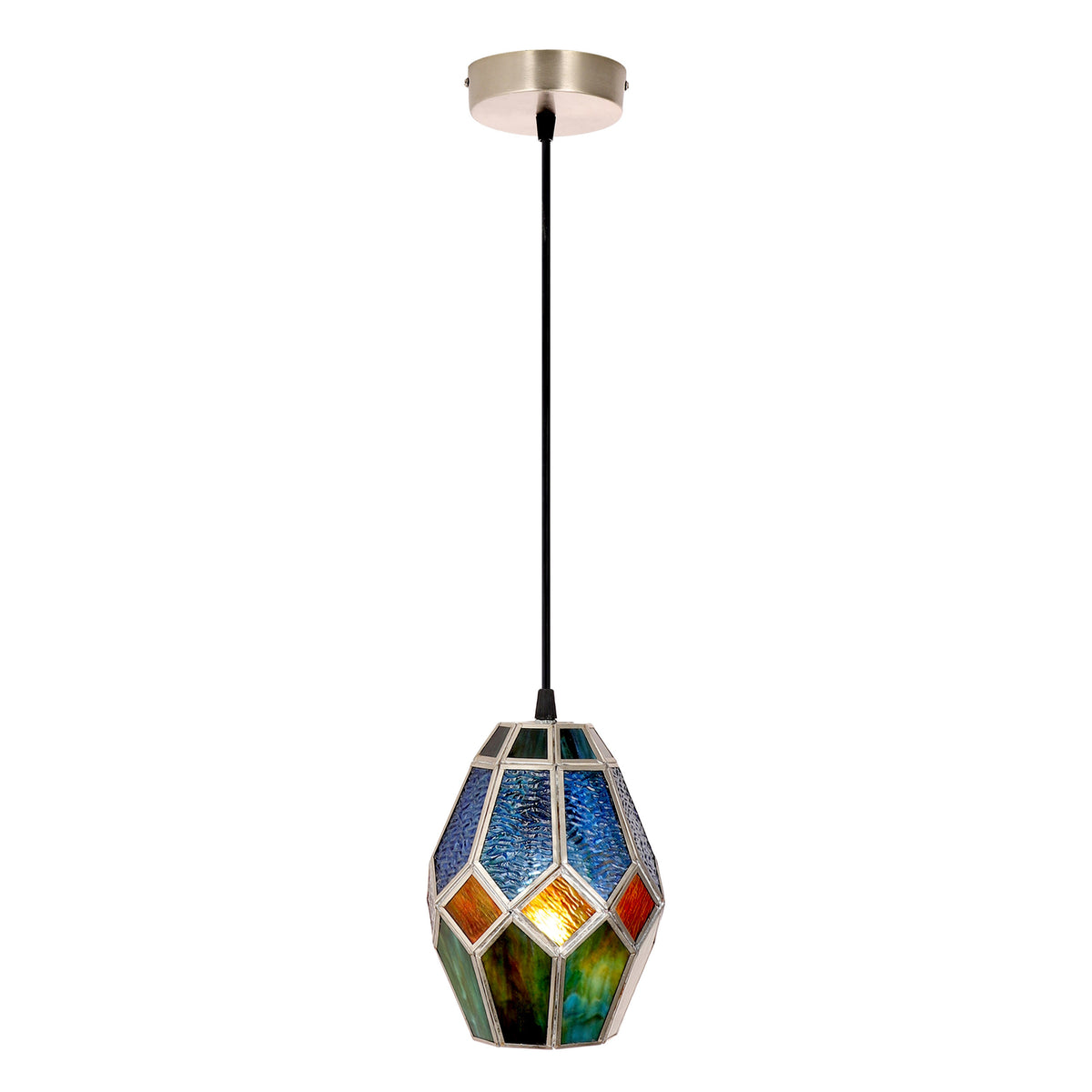 Blue / Amber / Multi-Colored / Nickel-