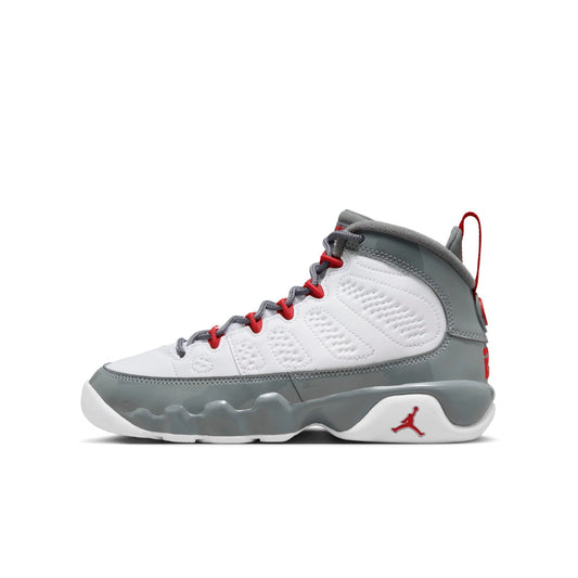 Grade School Air Jordan Retro 9 'Fire Red' (Gs)
