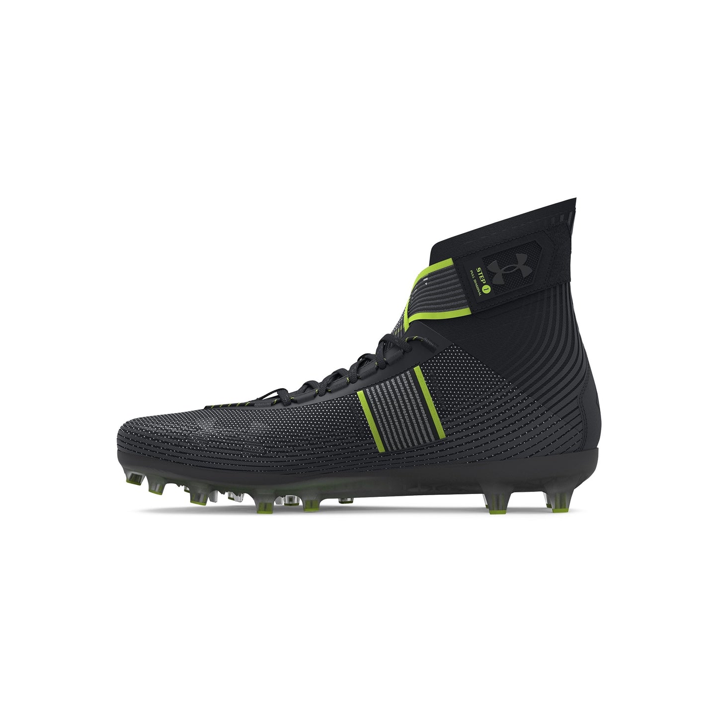 Under Armour Mens Highlight MC - Black/Black/Jet Gray
