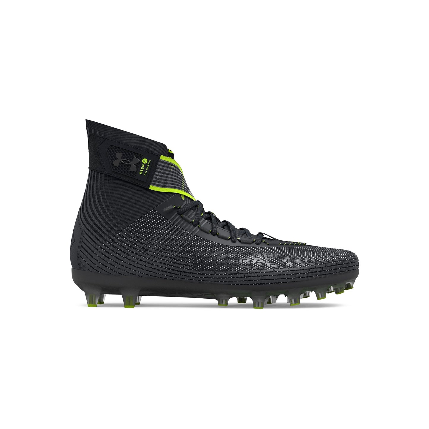 Under Armour Mens Highlight MC - Black/Black/Jet Gray