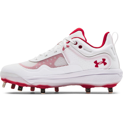Under Armour Womens Glyde MT - White/Red