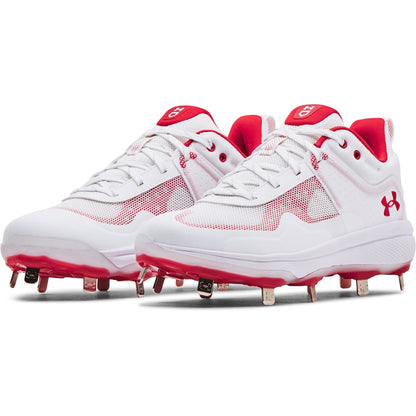 Under Armour Womens Glyde MT - White/Red