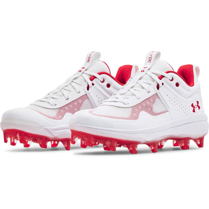 Under Armour Womens Glyde MT TPU - White/Red