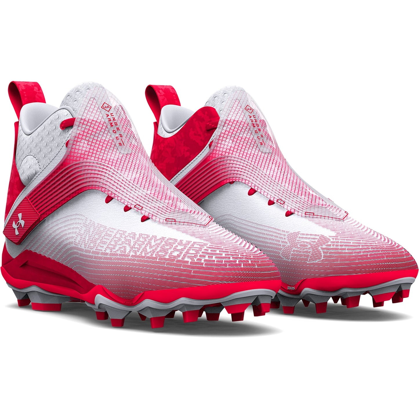Under Armour Mens Highlight Hammer MC - White/Red