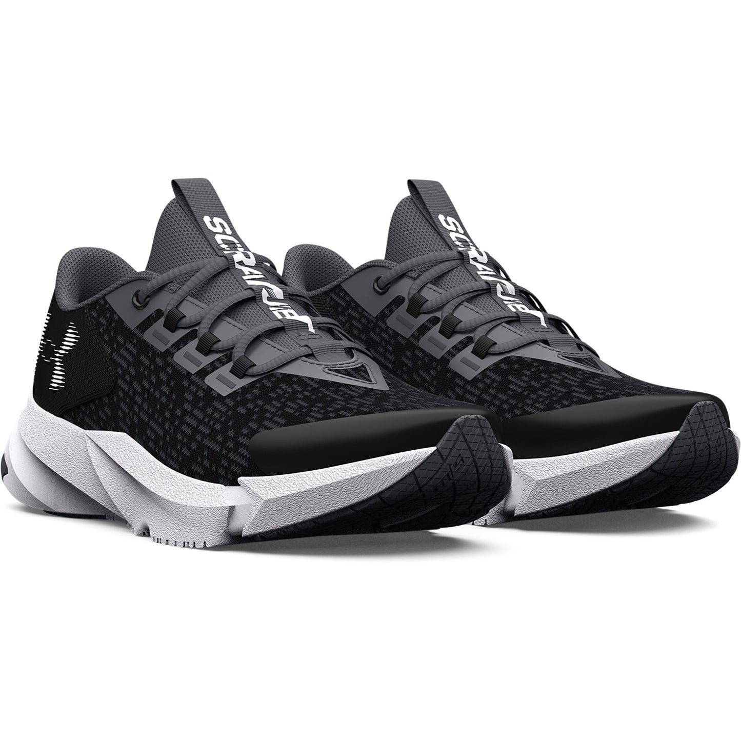 Under Armour Grade School Scramjet 5 - Black/Pitch Gray/White