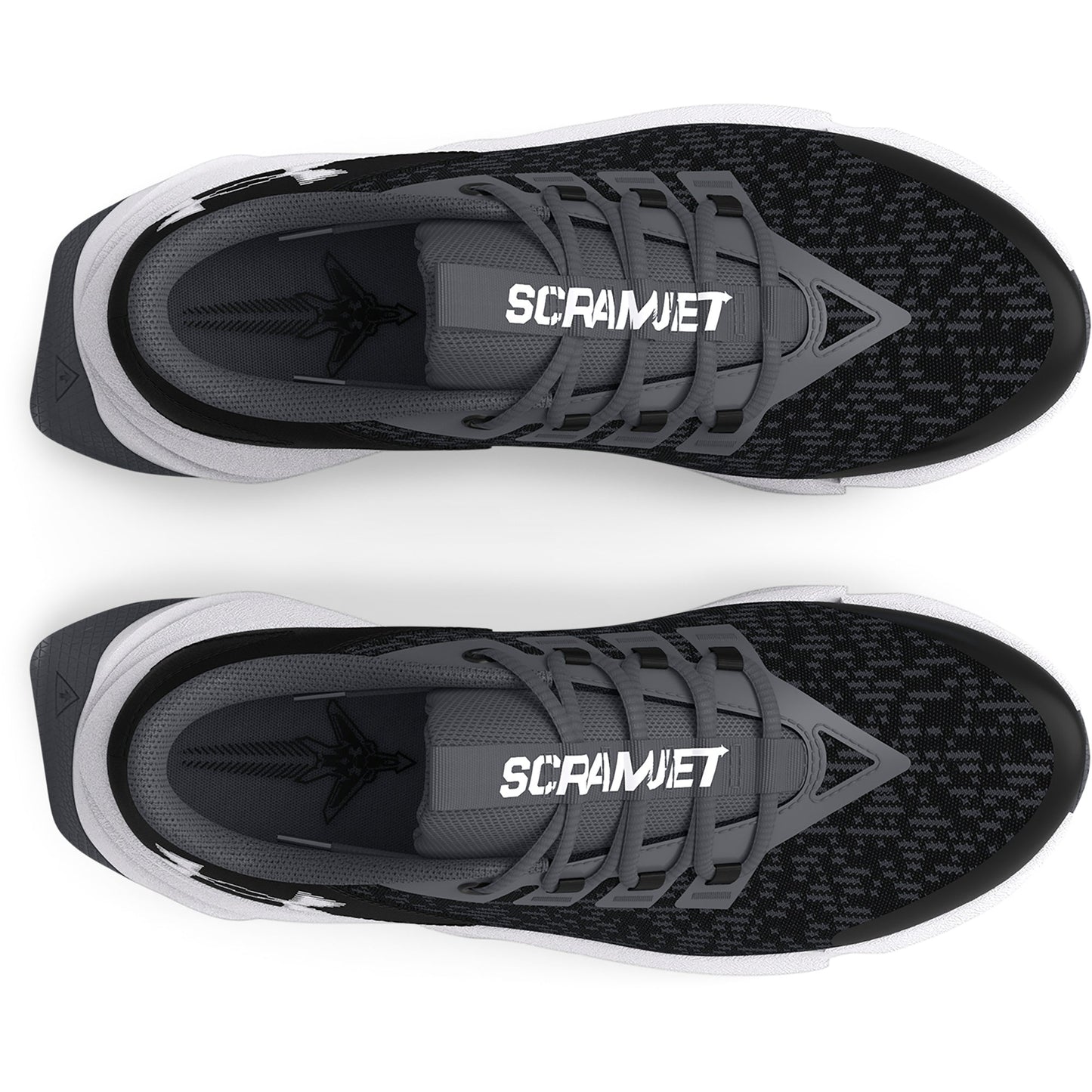 Under Armour Grade School Scramjet 5 - Black/Pitch Gray/White