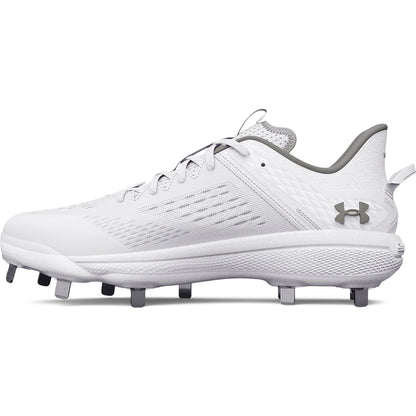 Under Armour Mens Yard Low MT - White/Metallic Silver