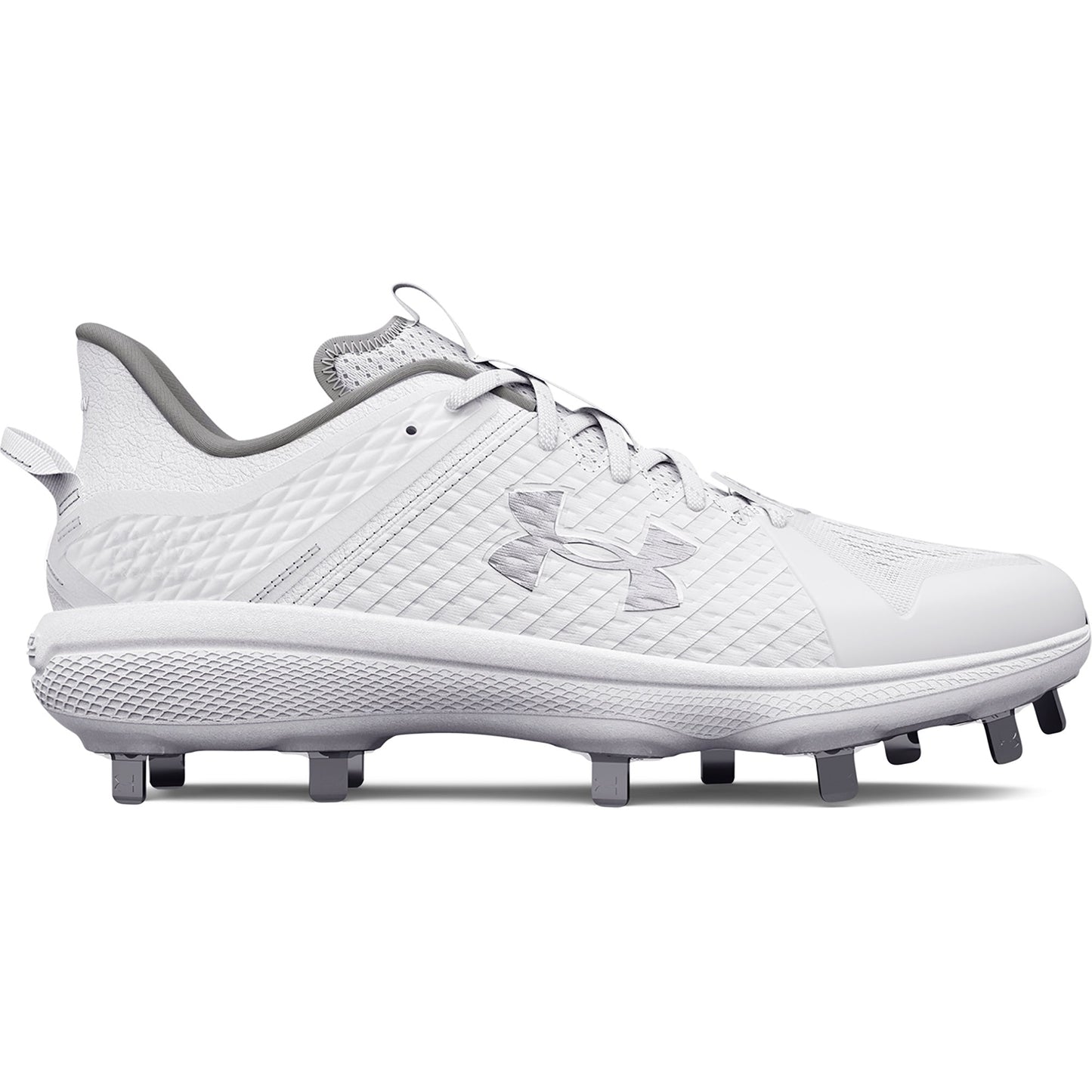 Under Armour Mens Yard Low MT - White/Metallic Silver