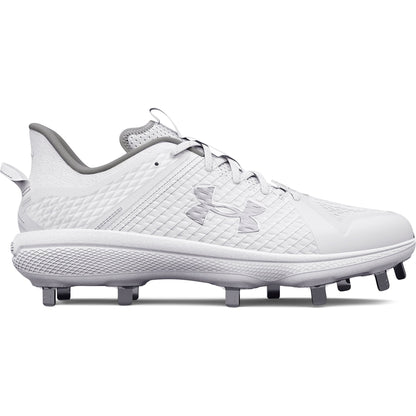 Under Armour Mens Yard Low MT - White/Metallic Silver