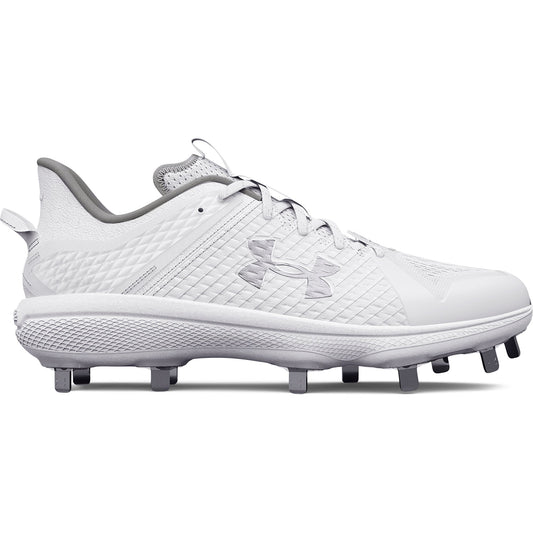Under Armour Mens Yard Low MT - White/Metallic Silver