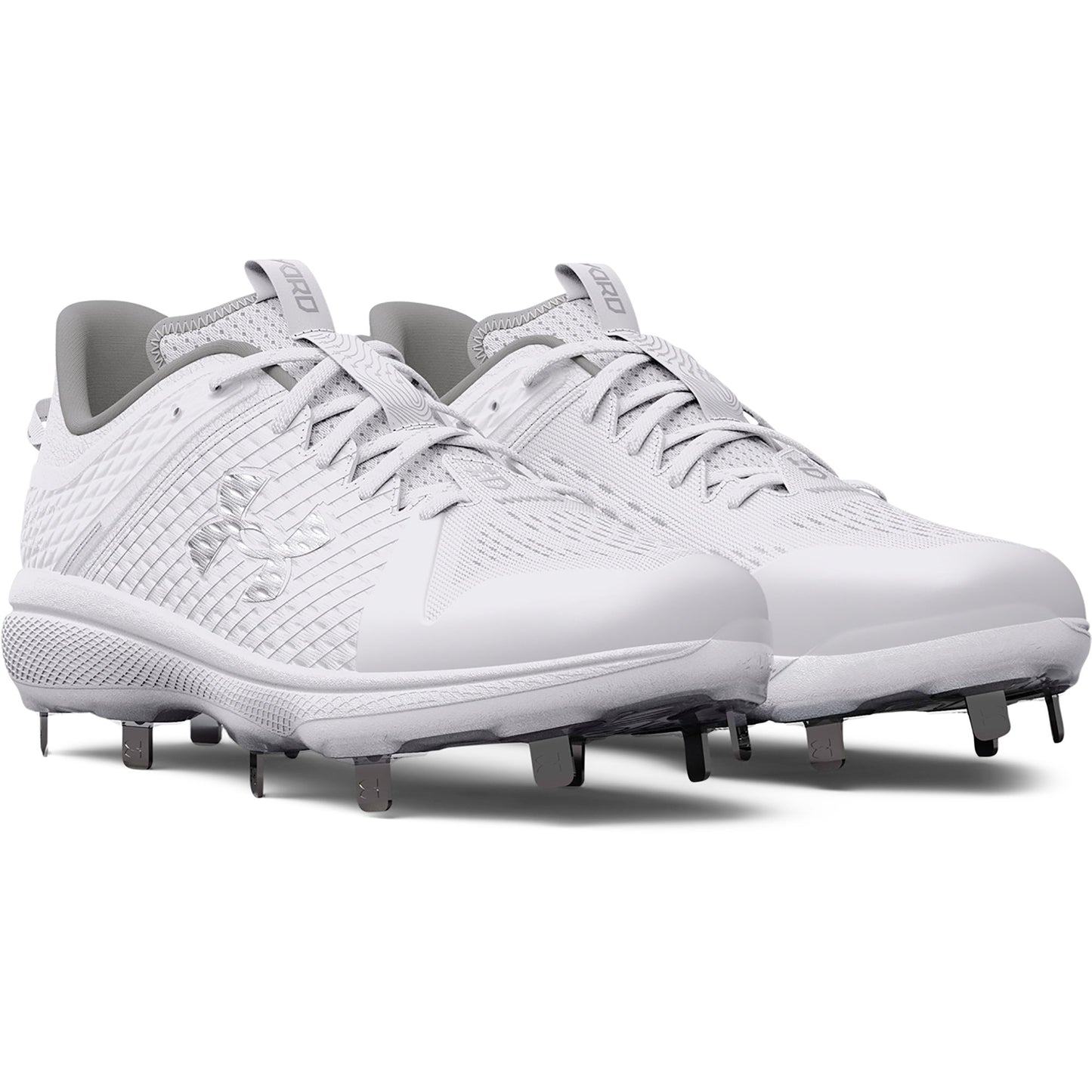 Under Armour Mens Yard Low MT - White/Metallic Silver
