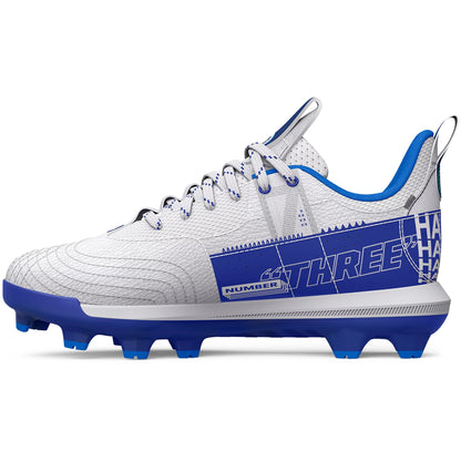 Under Armour Grade School Harper 7 Low TPU GS - Royal/White