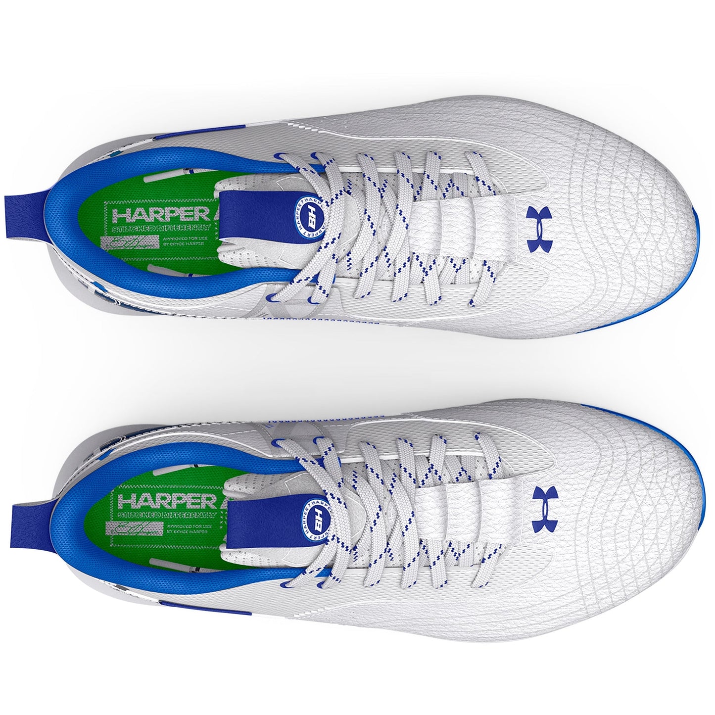 Under Armour Grade School Harper 7 Low TPU GS - Royal/White