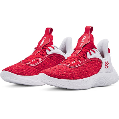Under Armour Mens Curry Flow 9 - White/Red