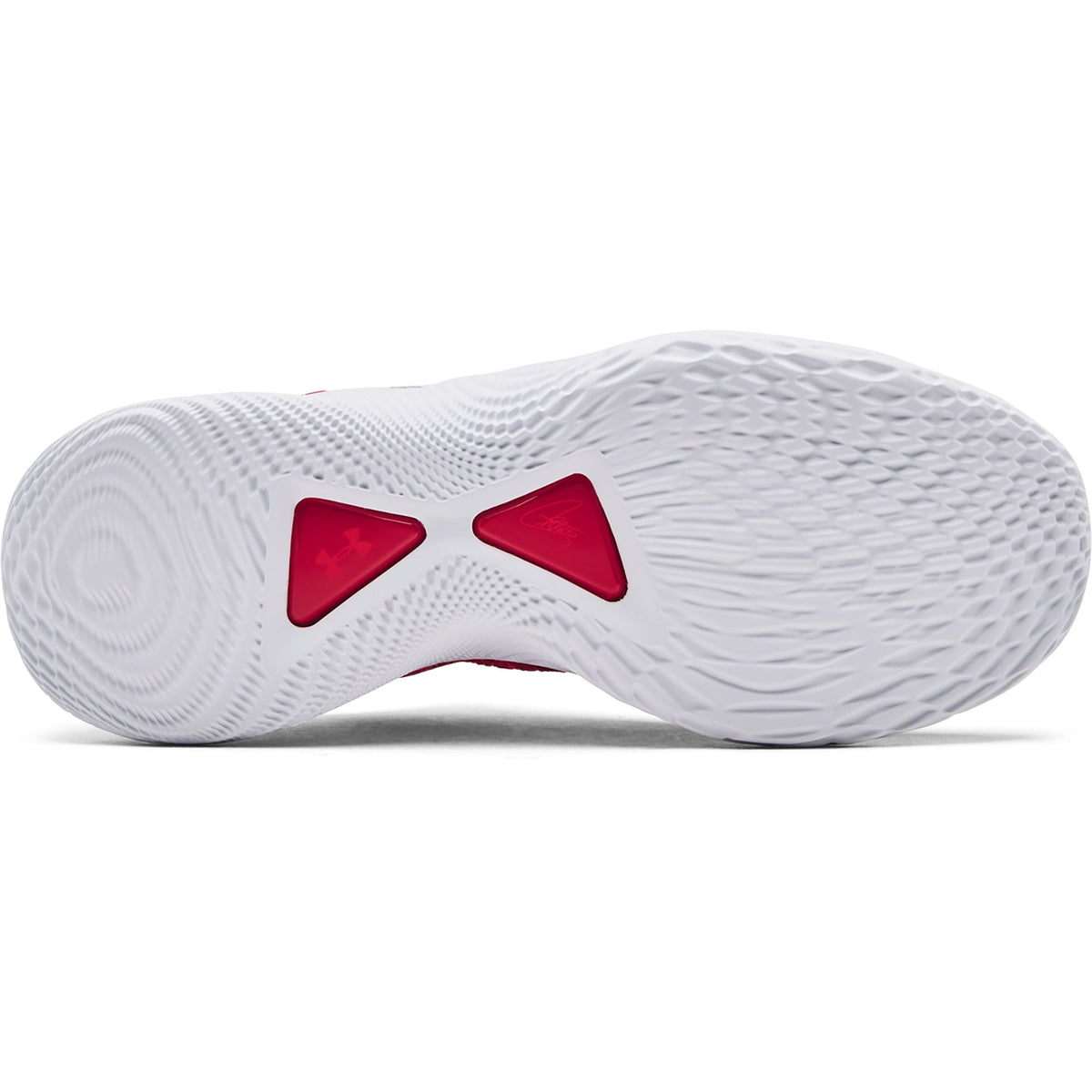 Under Armour Mens Curry Flow 9 - White/Red