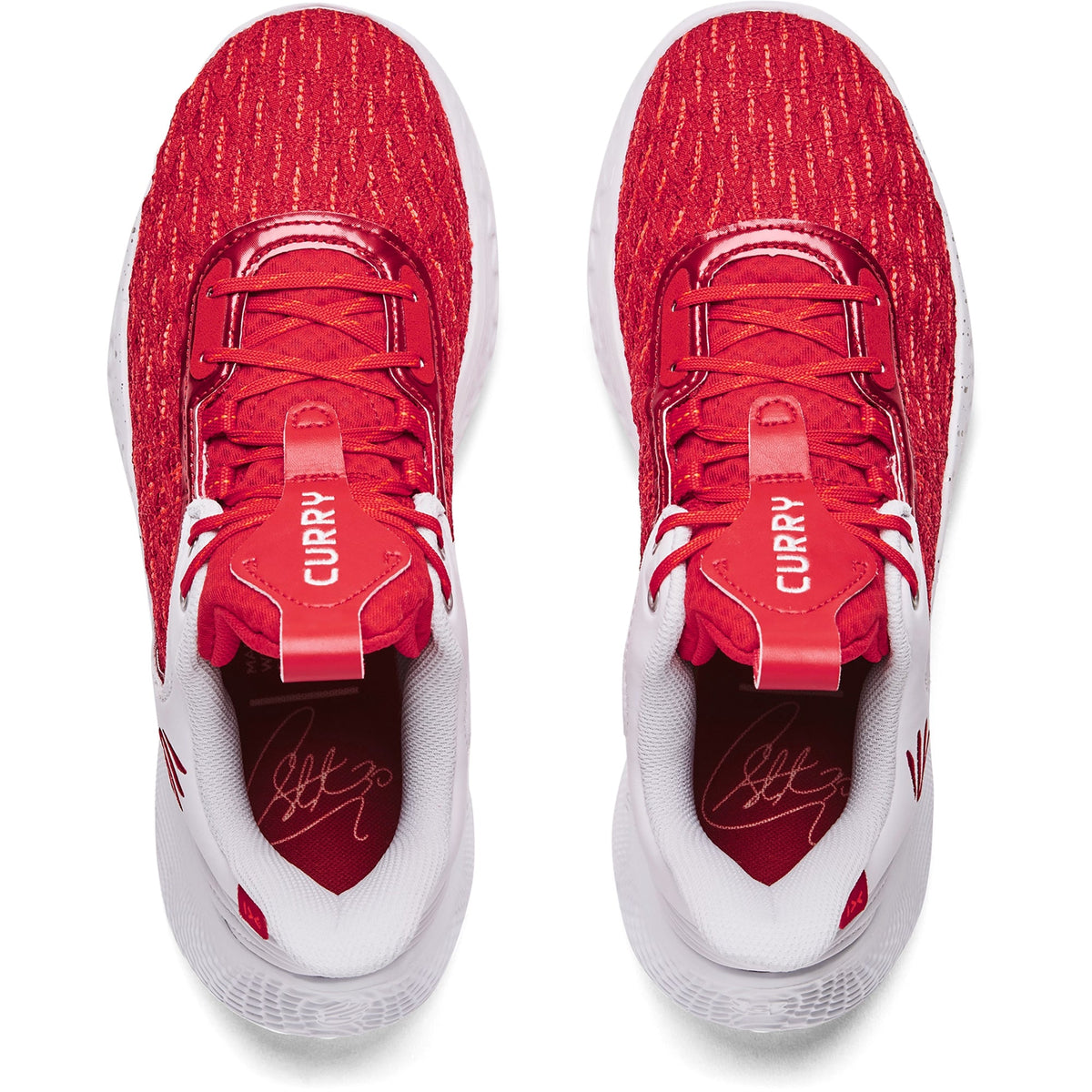 Under Armour Mens Curry Flow 9 - White/Red