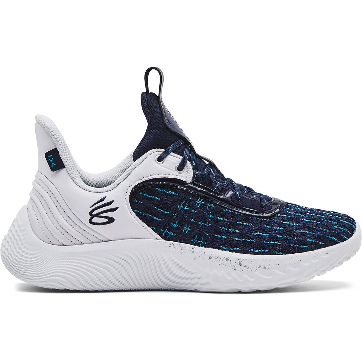Under Armour Mens Curry Flow 9 - White/Midnight Navy/Midnight Navy