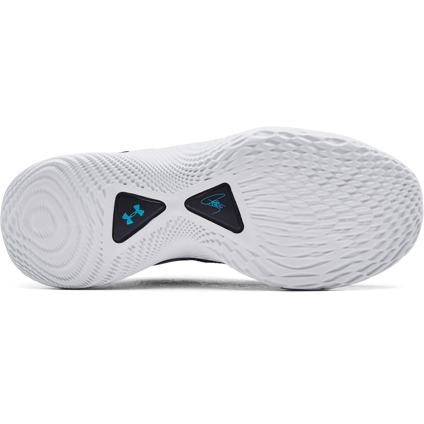 Under Armour Mens Curry Flow 9 - White/Midnight Navy/Midnight Navy