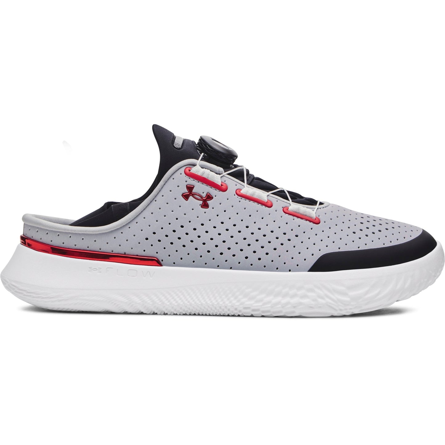 Under Armour Mens SlipSpeed Trainer - Mod Gray/Black/Red
